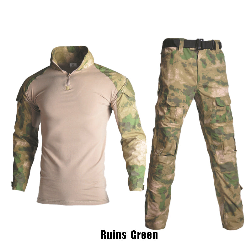 Army Long Tactical Camo Sleeve Shirt