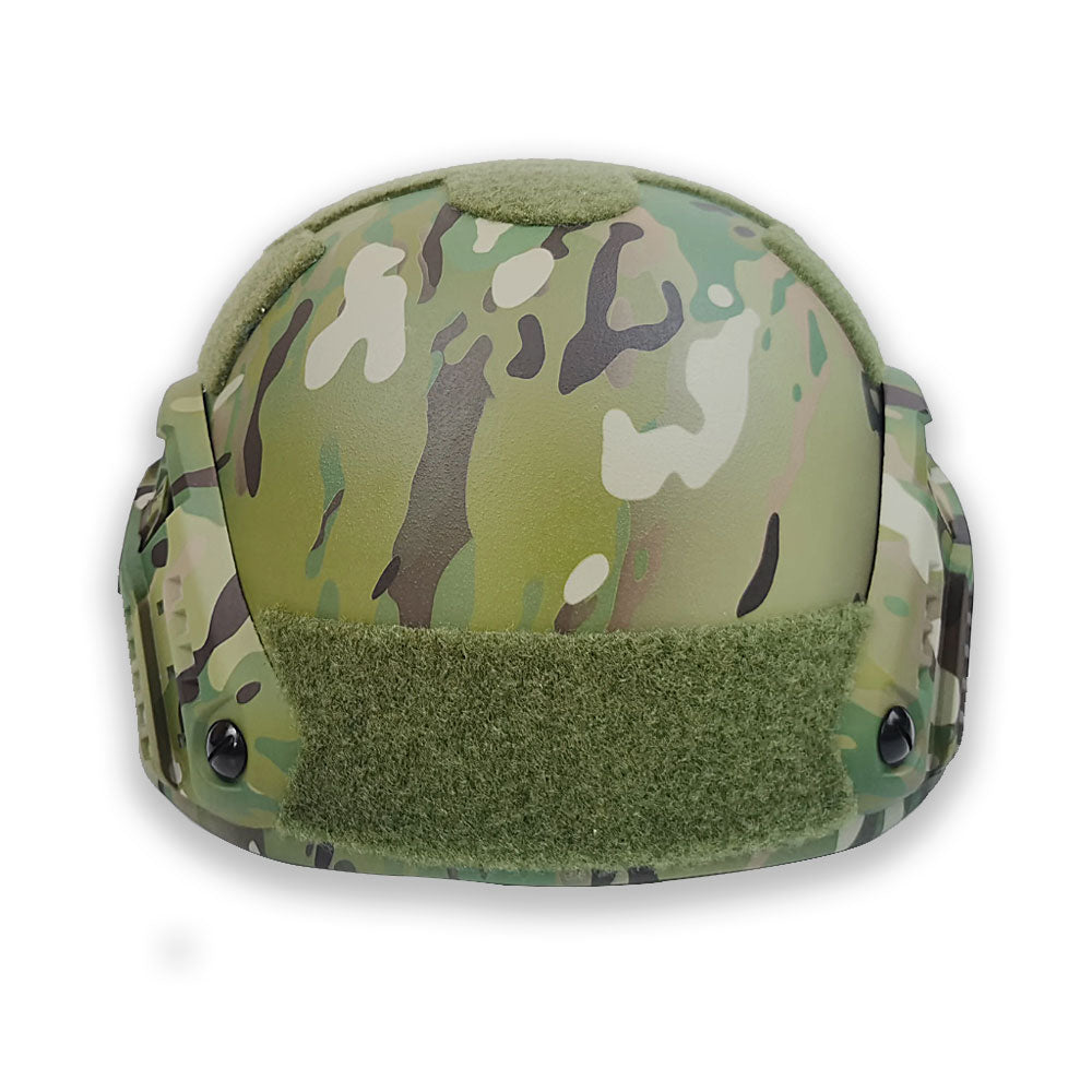Camouflage Tactical Level IIIA MICH Ballistic Helmet With Wendy Suspension Liner