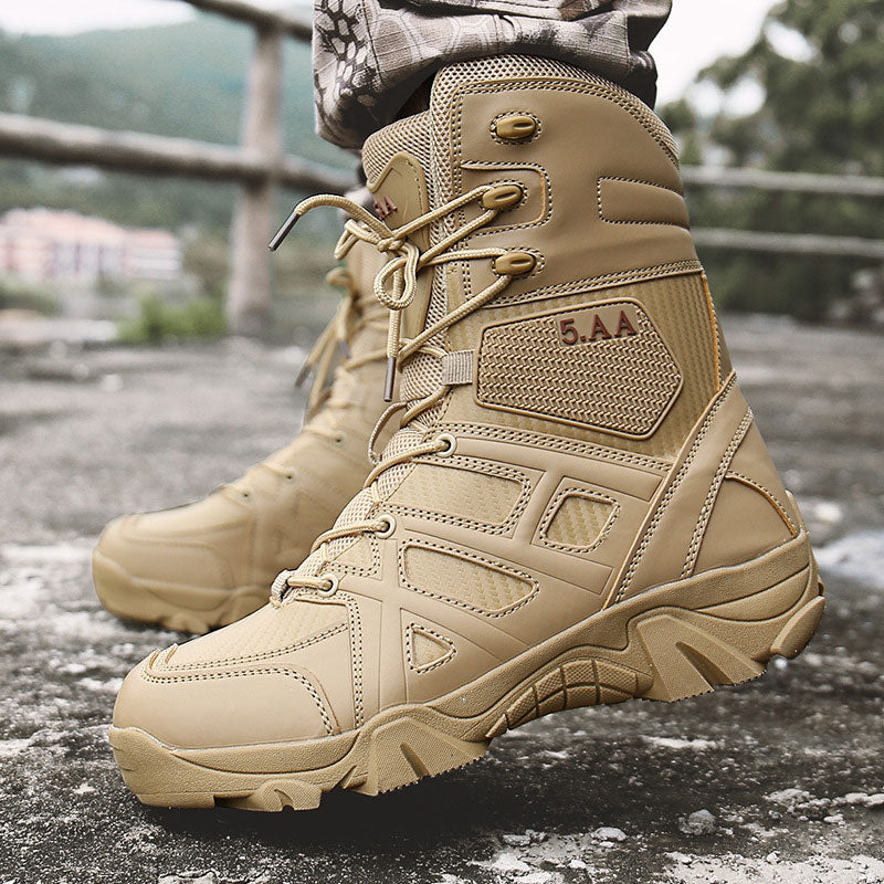 Military Outdoor Combat High Top Boots