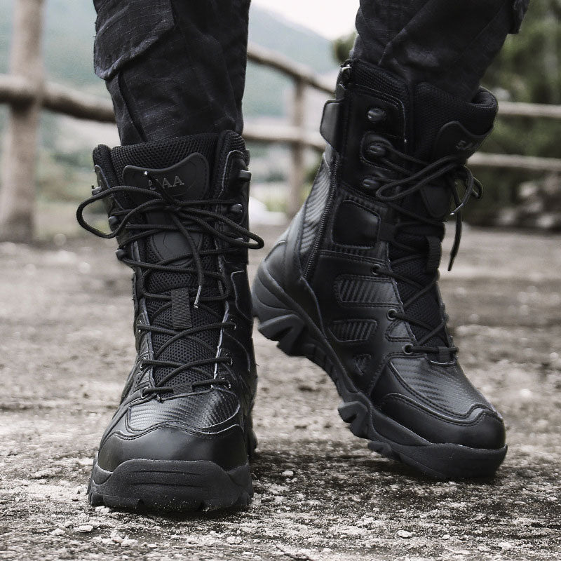 Military Outdoor Combat High Top Boots