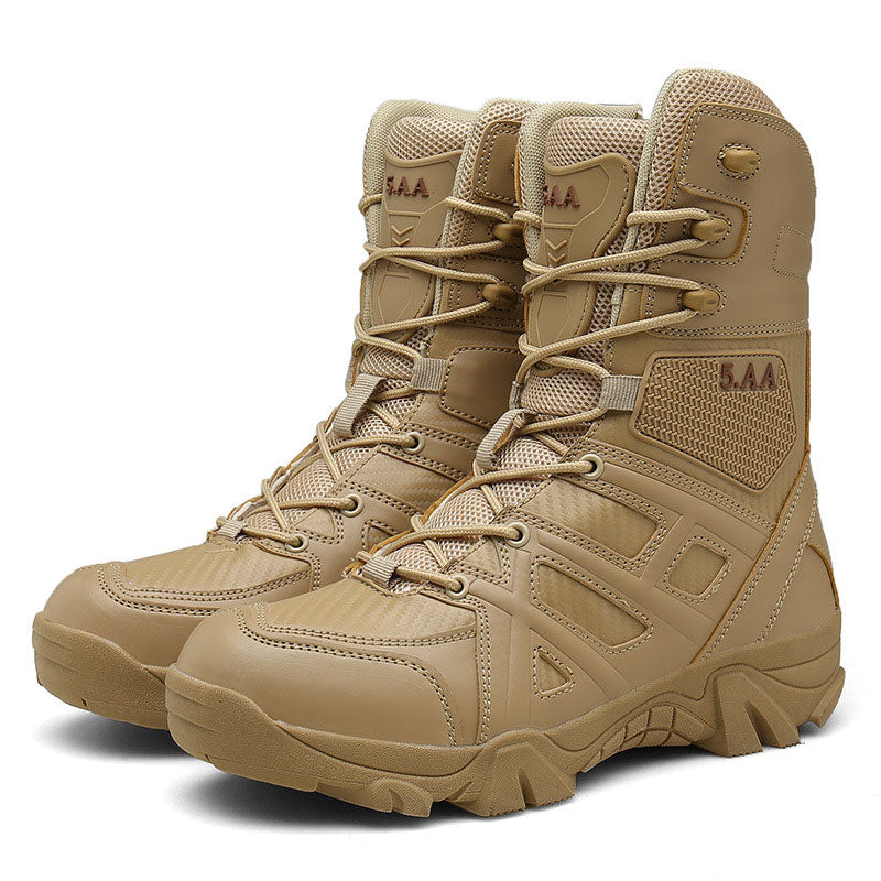 Military Outdoor Combat High Top Boots