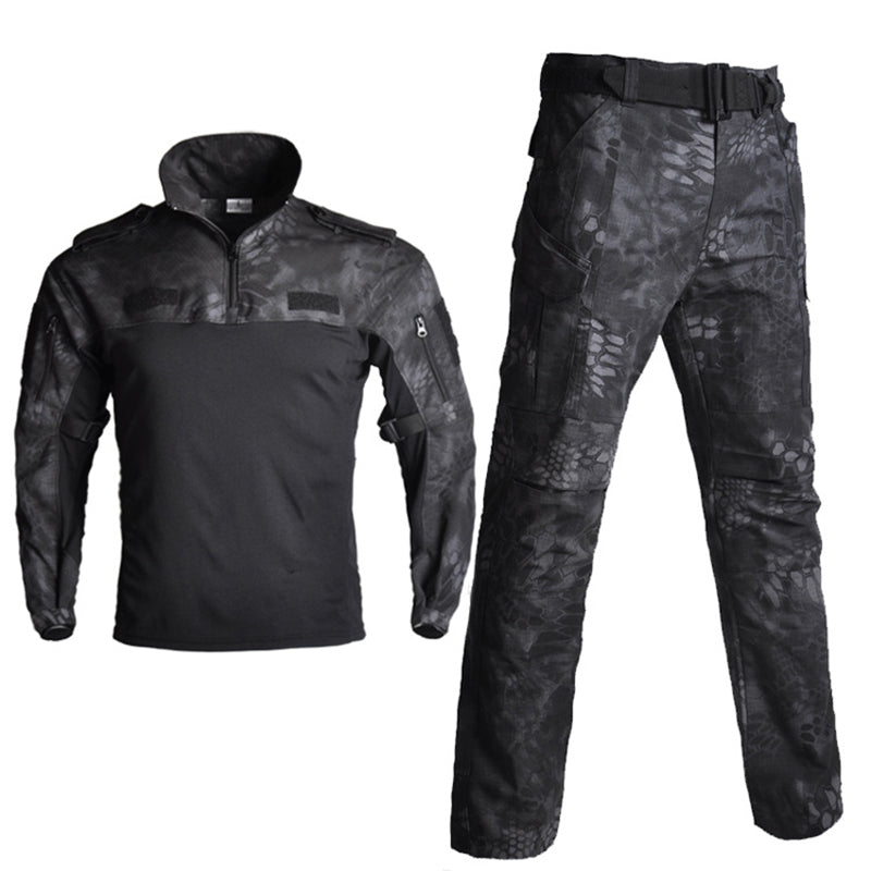 Military Tactical Long Sleeve Camouflage Uniform